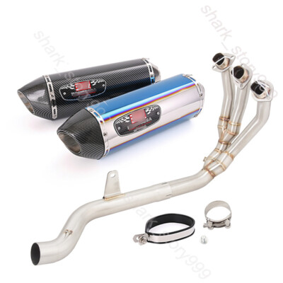 For Triumph Tiger 660 Trident 660 2022 2023 Header Exhaust Pipe Muffler Silencer