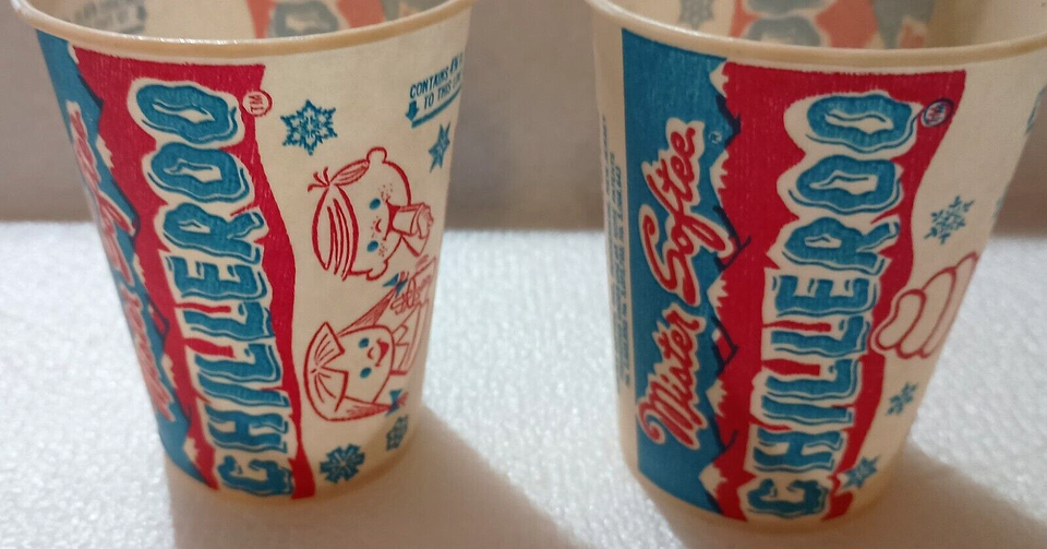 1 Vtg Mister Mr Softee Ice Cream Chilleroo Cup NOS New 1950s | eBay