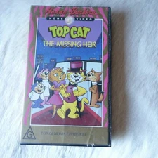 TOP CAT Missing Hier VHS 1989 Vintage TOP CAT Tv Show VHS TOP CAT VHS