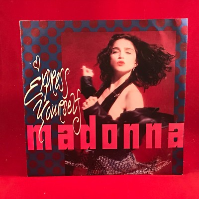 MADONNA Express Yourself 1989 German  7'' vinyl single The Look Of Love 45 #
