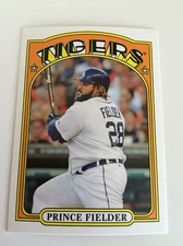 2013 Topps 1972 Mini Prince Fielder Tigers TM21 Low Shipping!