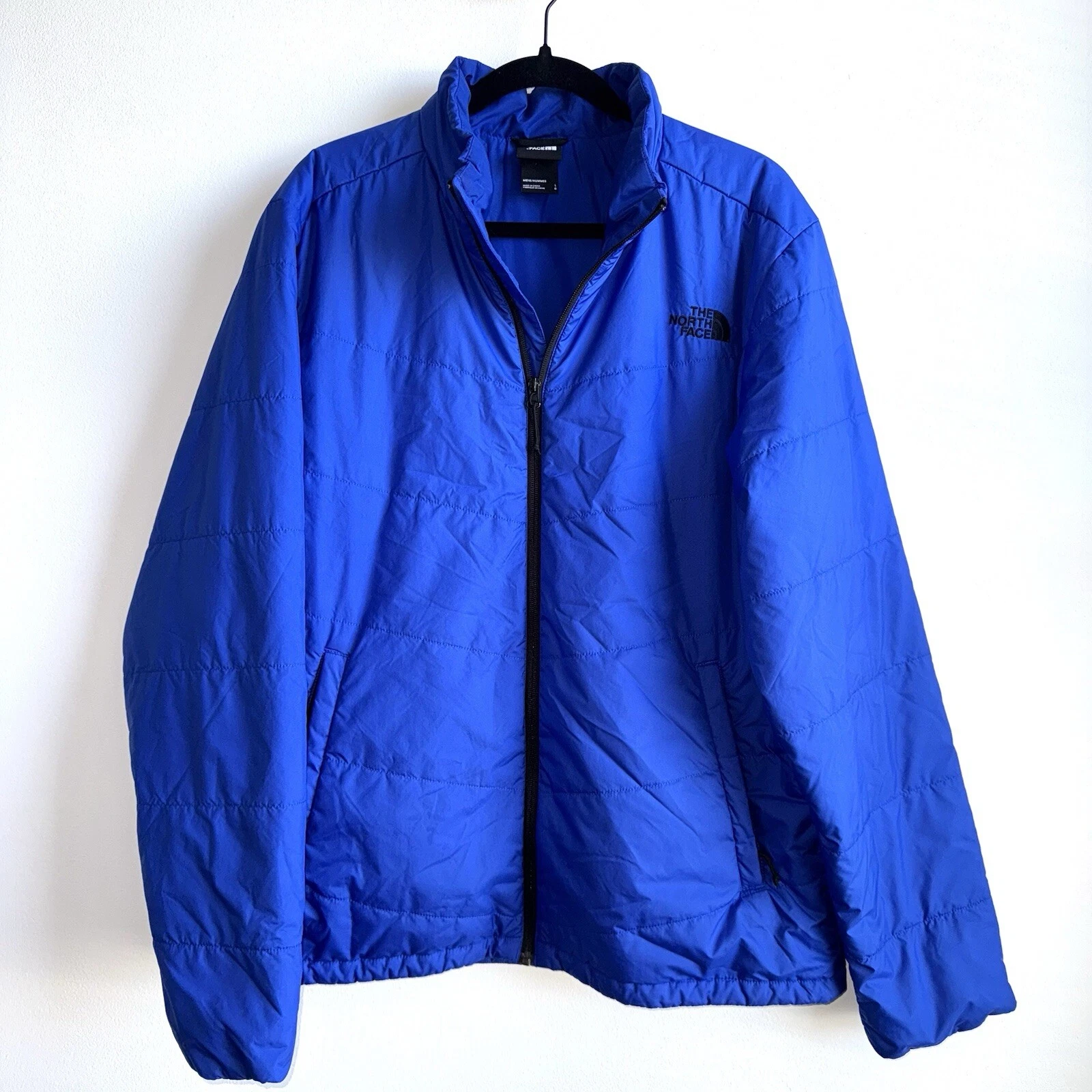 The North Face Junction Insulated Jacket Large Blue Zip Up