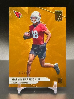 2024 Panini Donruss Elite MARVIN HARRISON Jr. Rookie Orange /399 RC Cardinals