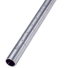 Nexel P86CX2 86"H Chrome Post Leveler Inserted 2 Pack