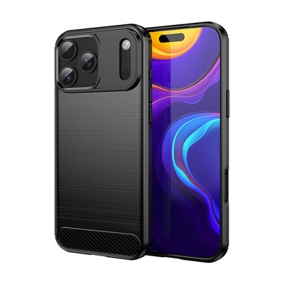HURTEL CARBON HÜLLE FÜR IPHONE 17 PRO KRATZSCHUTZ MAGNETISCH