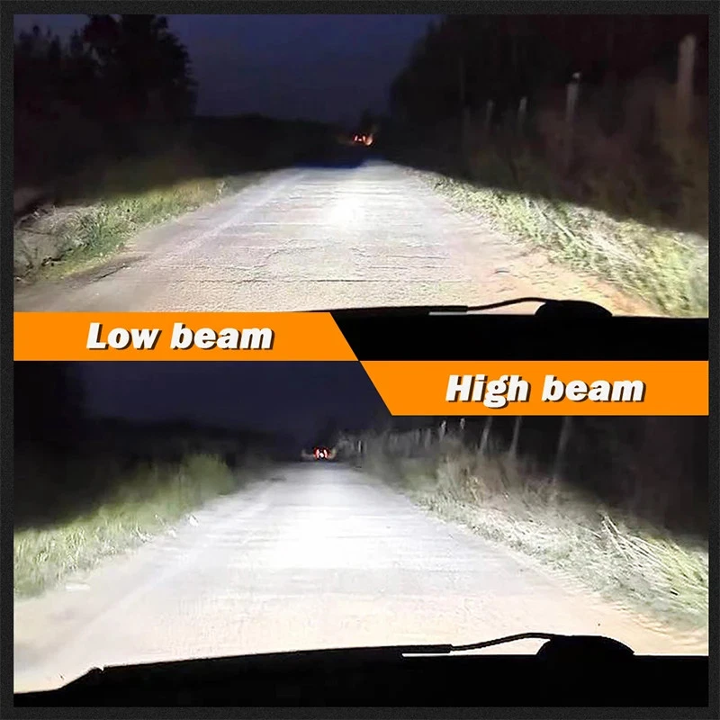 6000K HB3 HB4 9005 9006 H1 H7 H4 H11 H8 9012 Bulb Canbus Led Lamp Car Headlight - Image 3 of 4