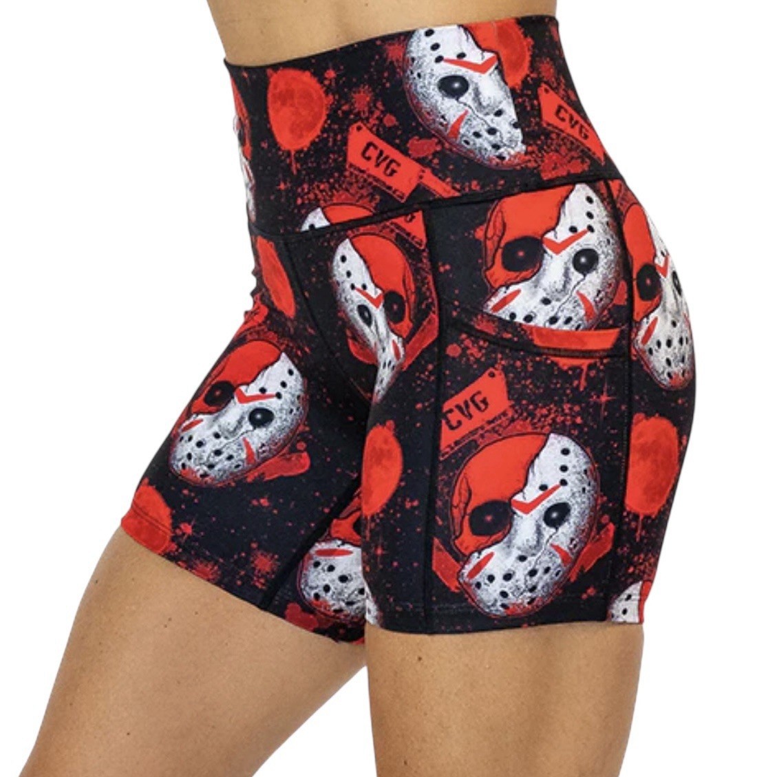 Cvg constantly varied gear slasher jason friday the 13th workout shorts 5”inseam