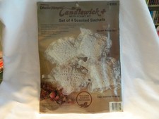 C-25 1984 PARAGON CANDLEWICK NEEDLECRAFT SACHET KIT