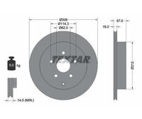 2 St. Bremsscheibe Textar 92222200 FüR Suzuki XL7