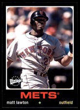 Matt Lawton 2002 Upper Deck Vintage #221 Mets MLB READ FREE SHIP AutographDen