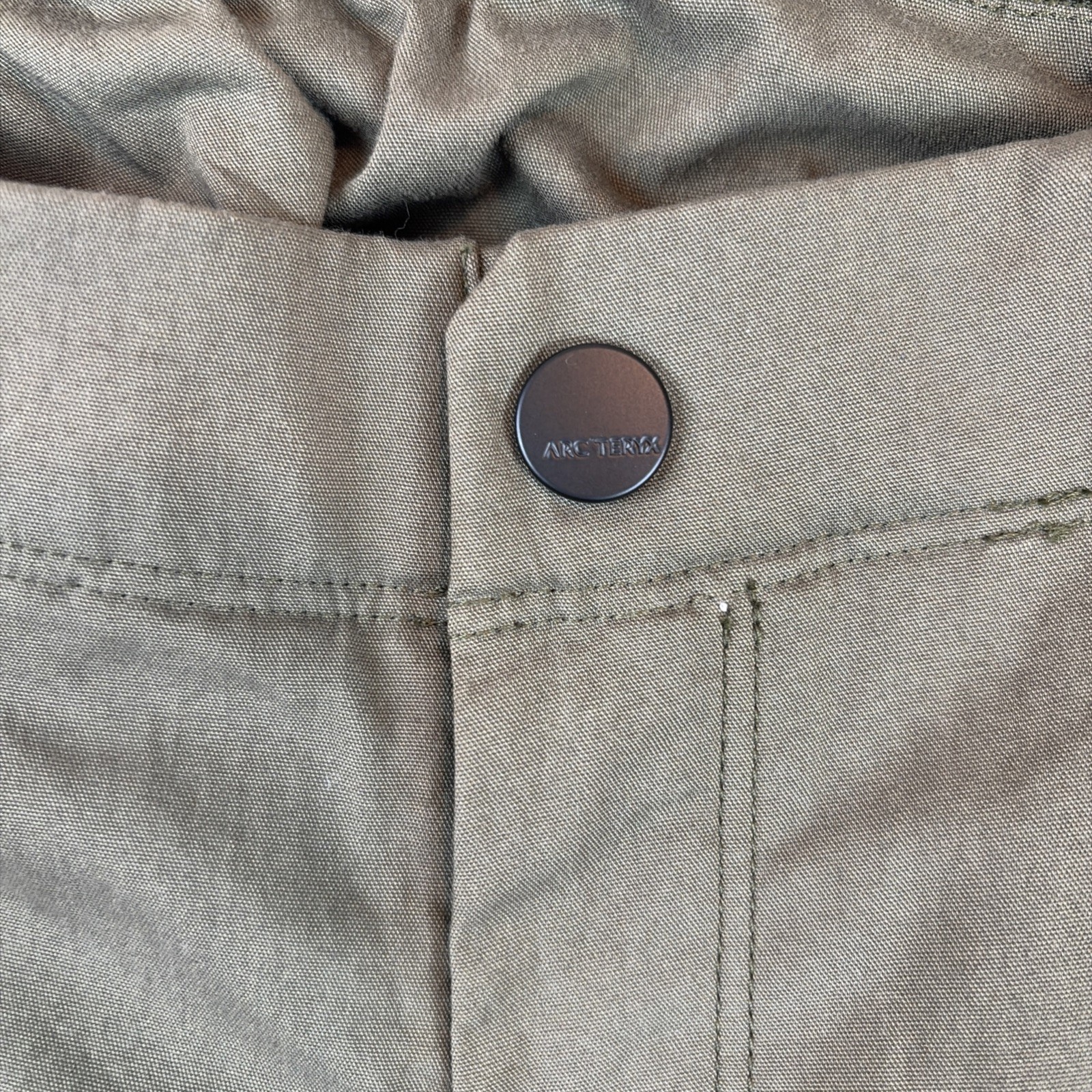 Arc’teryx Konseal Pants Womens 4 Olive Green Climbing Hiking Outdoor Lightweight image 3