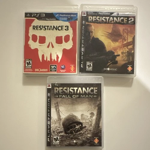 Resistance Trilogy Collection PS3 All Manuals Included