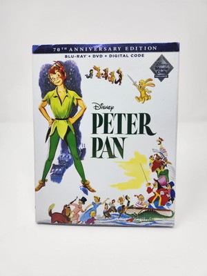 Peter Pan - (70th Anniversary Blu-ray DVD) DMC Exclusive w/ slipcover