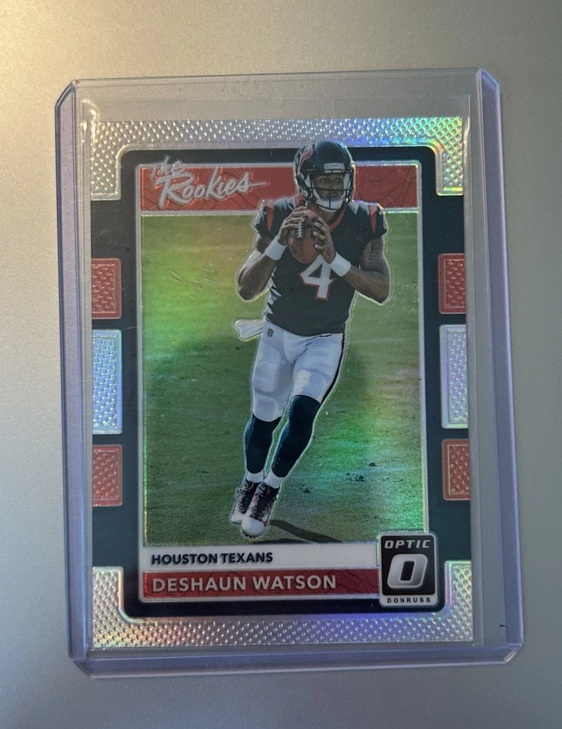 2017 Donruss Optic Deshaun Watson Rookie Holo Silver The Rookies NFL Texans