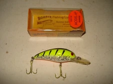Vintage Bomber Model A 7A Crankbait Screwtail New in Box TOUGH COLOR