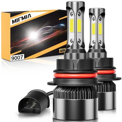 MIFMIA Series 9007, HB5, 6500k Cool White 2pk New in Original Sealed Packaging