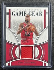 AYO DOSUNMU 2023-24 PANINI NATIONAL TREASURES #GG-AYO GAME GEAR GU JERSEY 31/99