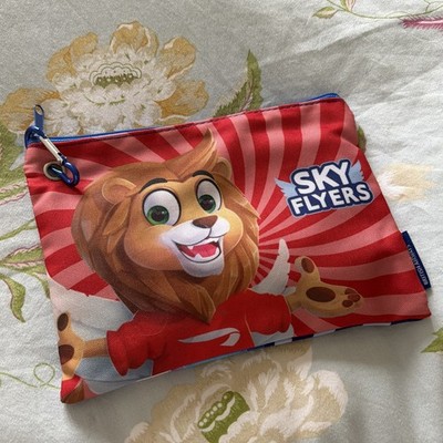 British Airways Sky Flyers Kinder Flug Geschenktasche Aktivitäten Socken Maske