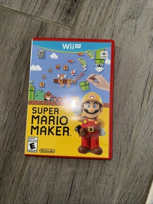 Super Mario Maker CIB W/ Manual - Tested - Wii U