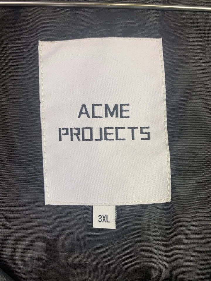 Acme Projects Rain Jacket Removeable Hood 100% Waterproof 1000MM Grey Size 3XL - Image 4 of 4