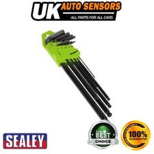 Sealey Siegen Extra-Long Ball-End Hex Key Set 9pc S01094
