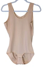 Women’s Nude Bodysuit Shapewear Size Large | Smoothing Tank Top Body Shaper 