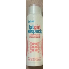NEW SEALED Bliss Fat Girl Six Pack Tummy Toning Gel Ab Amino Acids 4.9oz 145 ml