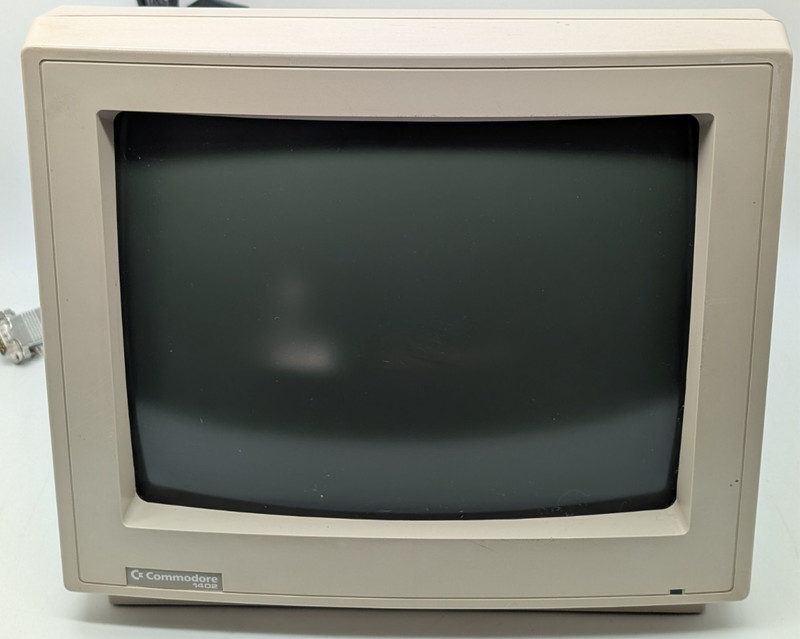 Commodore 1402 Monitor Monochrome 12" CRT