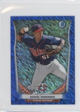 2014 Bowman Scout Top 5 Prospects Mini Chrome Refractors Blue Eddie Rosario 1u1