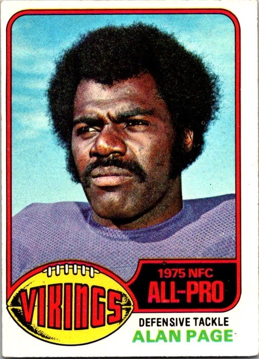 1976 Topps #150 Alan Page