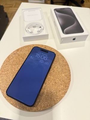 Apple iPhone 15 Pro Max A3106 1TB 5G - Black Titan (o. Simlock, DualSIM) TOP&OVP