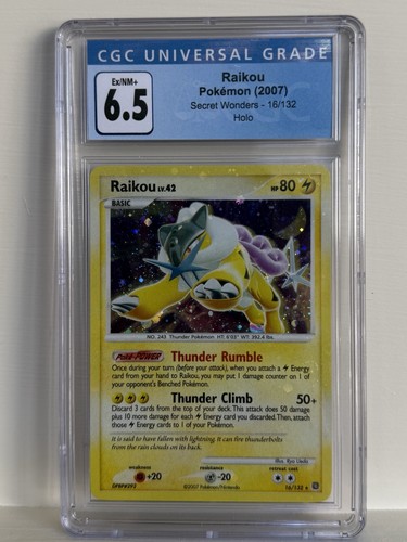 Raikou graded CGC 6.5 for sale on eBay