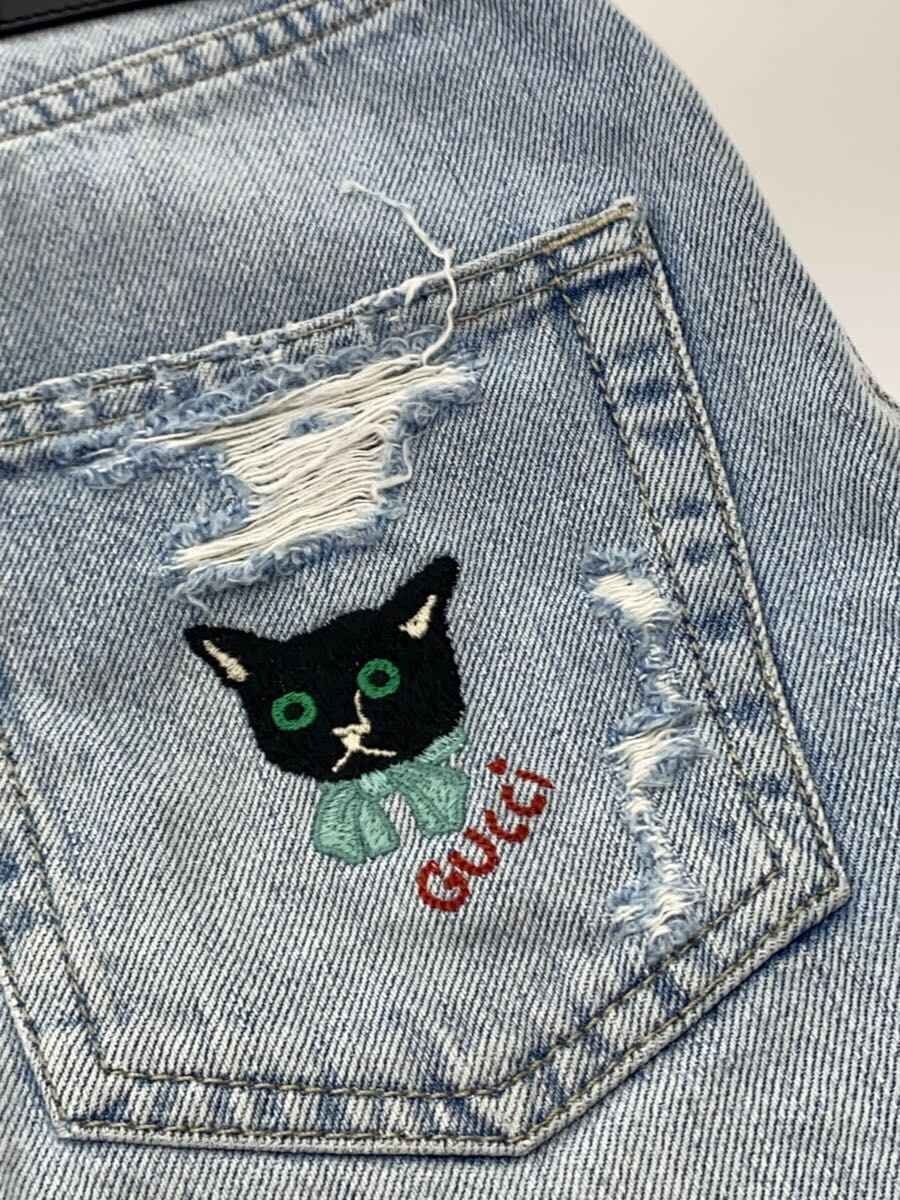GUCCI Damage Processing Back Pocket Embroidery Ki… - image 7