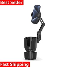 Phone Holders for Your Car, 2 in 1 Universal Cup Holder Expander Adjustable B...