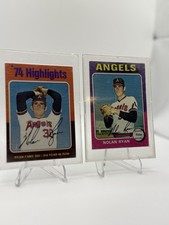 Nolan Ryan Baseball 1974 Season Sports Trading Cards & Accessories