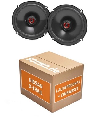 Lautsprecher Boxen vorne JBL Club 620F für Nissan X-Trail 2x Tief-Mitteltöner mi