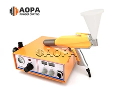 L-02C Small experimental Powder coating machine with funnel