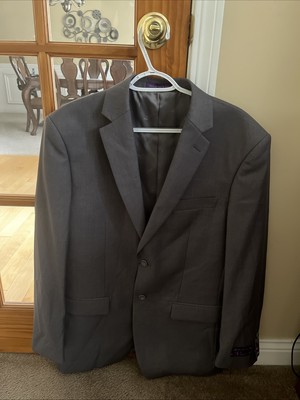 VINCI Men's Gray Reg Fit Notch Lapel Sport Coat - NEW. Size 38R.