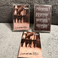 The Beatles Live at the BBC Double Cassette Set 1994 Capitol Records W Booklet