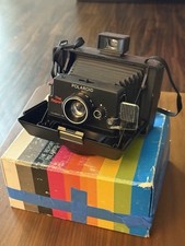 Polaroid The Reporter Instant Film Land Camera Vintage W Box As Is Untested