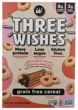 Three Wishes Cinnamon Grain Free Cereal 8.6 Oz