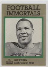 1985-88 Football Immortals Joe Perry #99 HOF 0t2