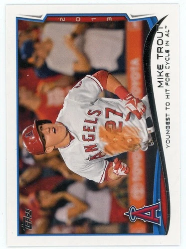 2014 Topps - Mike Trout #364 mini Angels