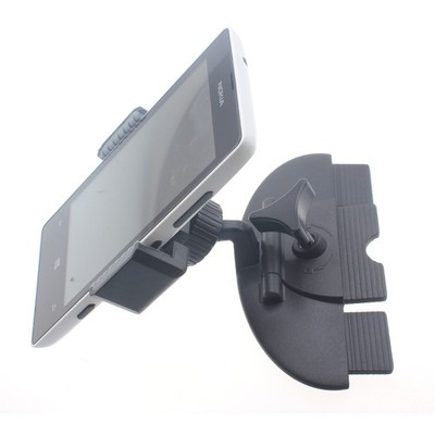 Car Mount CD Slot Holder Cradle Rotating Dock Strong Grip CD for Cell Phones