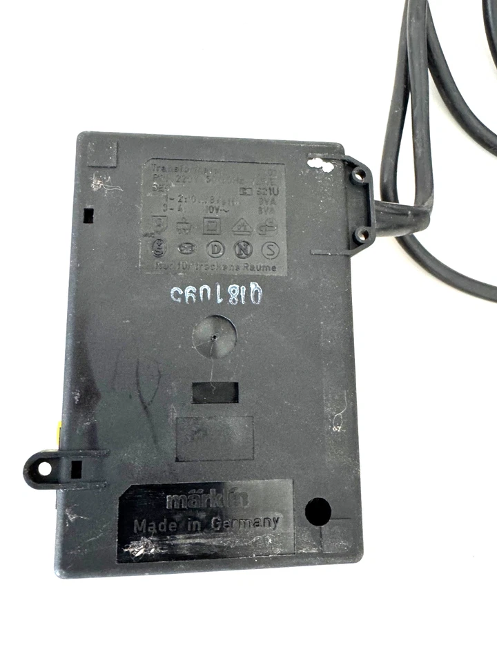 Marklin  Transformer Power Pack Z-Scale 220 VOLTS Electronic 08 - Image 3 of 3