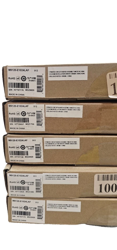 New Matrox M9128-E1024LAF Matrox M9128 PCI-E x16 Graphic Card Full/Low Profile - Image 3 of 3