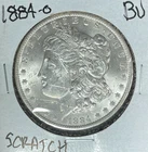 1884-O MORAGN SILVER DOLLAR ~BU SCRATCH ~NICE COIN~