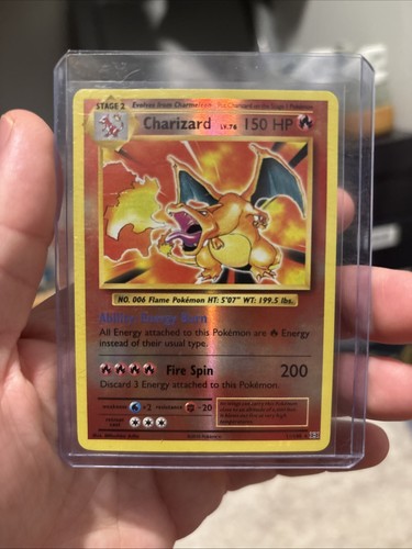 Charizard 11/108 Evolutions Reverse Holo NM