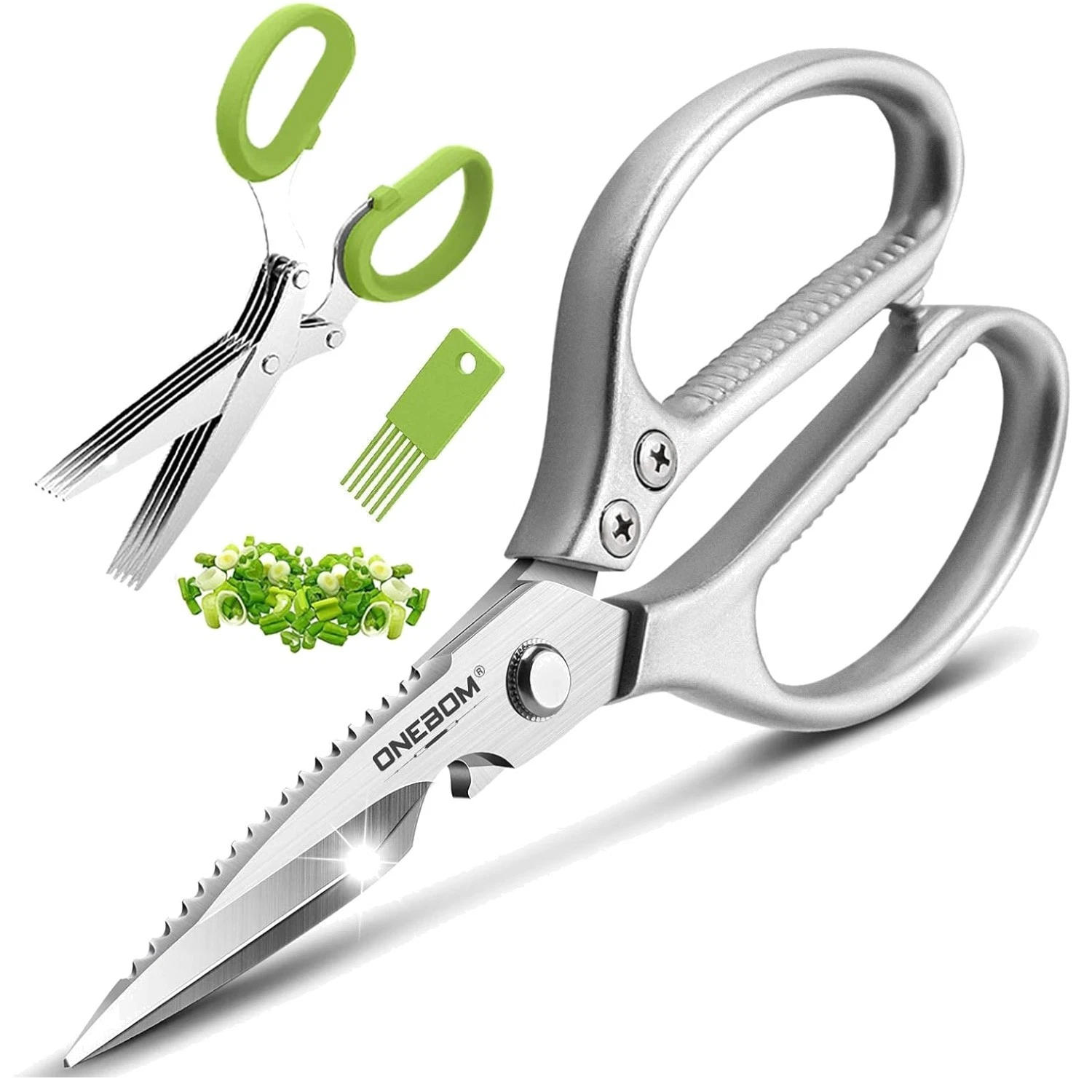 Multi-Function Cooking Scissors Set - Rust-Resistant
Opens in a new window or tab