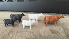 1/64th TOY Cows With Calves - 3D Printed Black Angus